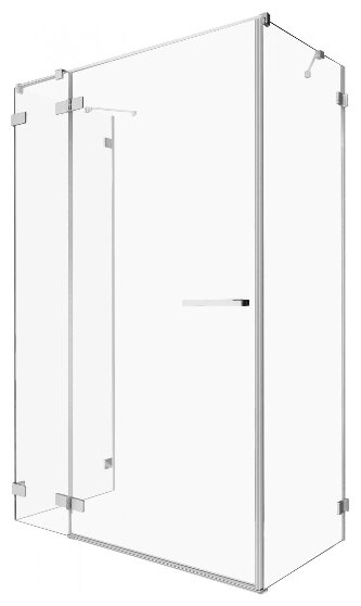 Душевой уголок Radaway Euphoria KDJ+S L 110см*70см от компании MetSnab - фото 1