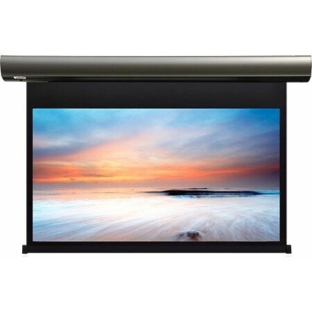 Экран для дома, настенно потолочный с электроприводом Lumien Cinema Control 185x243 Matte White FiberGlass LCC-100105 от компании MetSnab - фото 1