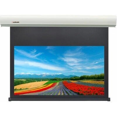 Экран для дома, настенно потолочный с электроприводом Lumien Cinema Control 185x243 Matte White FiberGlass LCC-100113 от компании MetSnab - фото 1