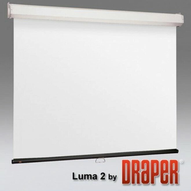 Экран для проектора Draper Luma 2 NTSC (3:4) 335/11 198x264 XT1000E (MW) от компании MetSnab - фото 1