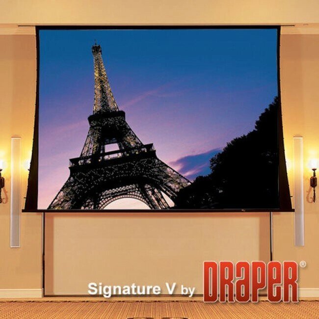 Экран моторизированный Draper Signature/V HDTV (9:16) 409/161quot; 201*356 XH600V (HDG) ebd 12quot; от компании MetSnab - фото 1