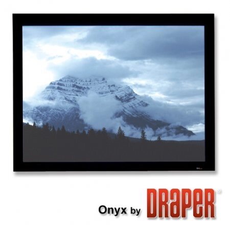 Экран постоянного натяжения на раме Onyx HDTV (9:16) 409/161quot; 203*356 XH600V (HDG) Vel-Tex Draper от компании MetSnab - фото 1