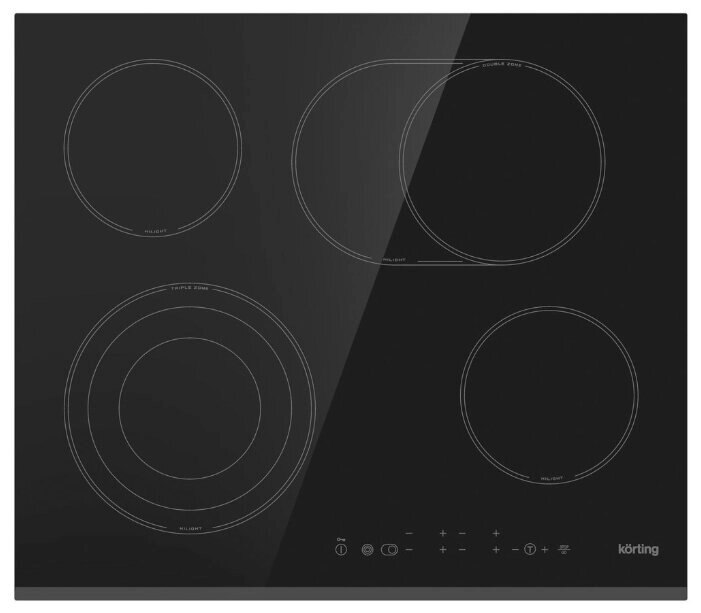 Электрическая варочная панель Korting HK 63052 B от компании MetSnab - фото 1