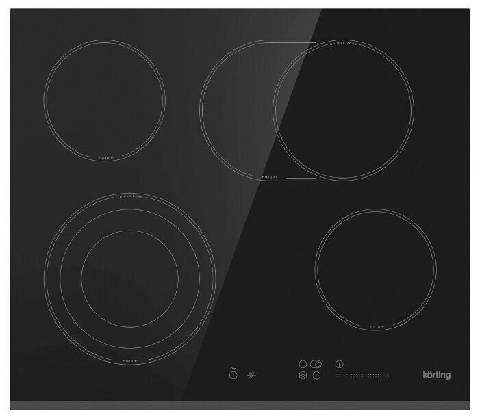 Электрическая варочная панель Korting HK 63552 B от компании MetSnab - фото 1