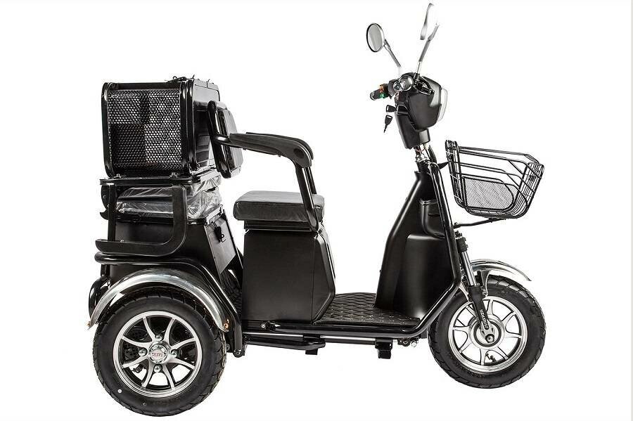 Электрический трицикл Rutrike S2 L1 черный от компании MetSnab - фото 1