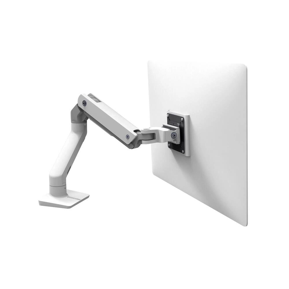 Ergotron 45-475-216 HX Desk Monitor Arm (white) кронштейн настольный для мониторов до 42, цвет белый от компании MetSnab - фото 1