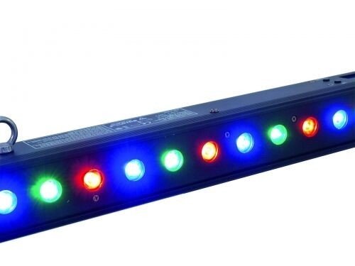 Eurolite LED Bar RGB 27/1 black 30° Линейный светильник (панель) RGB на светодиодах от компании MetSnab - фото 1