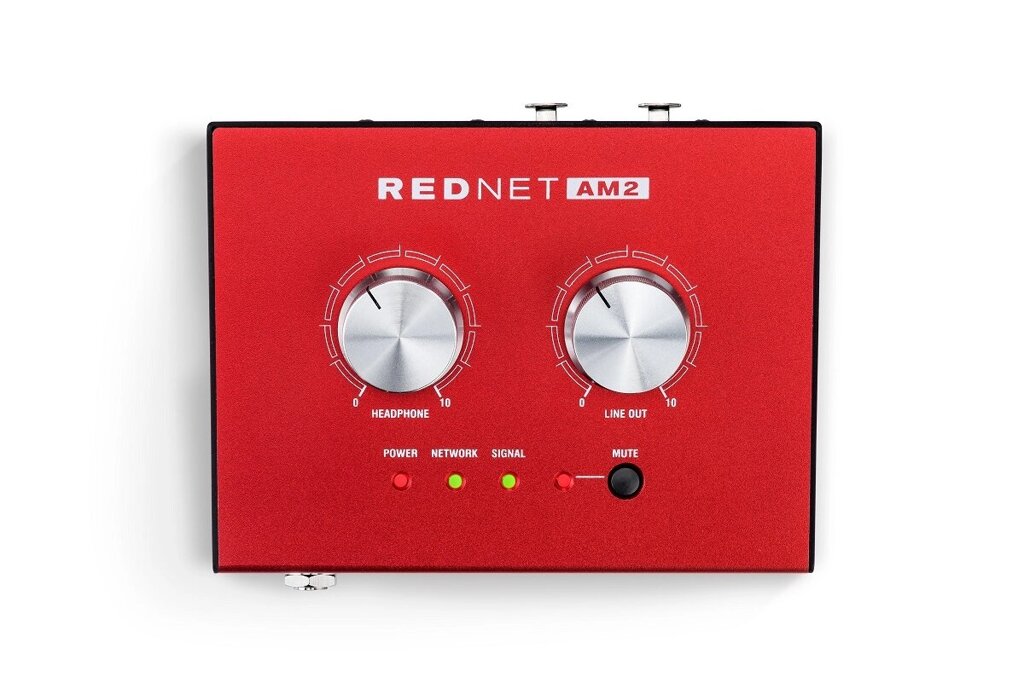 Focusrite Pro RedNet AM2 мониторный стерео модуль для аудио сети Dante от компании MetSnab - фото 1