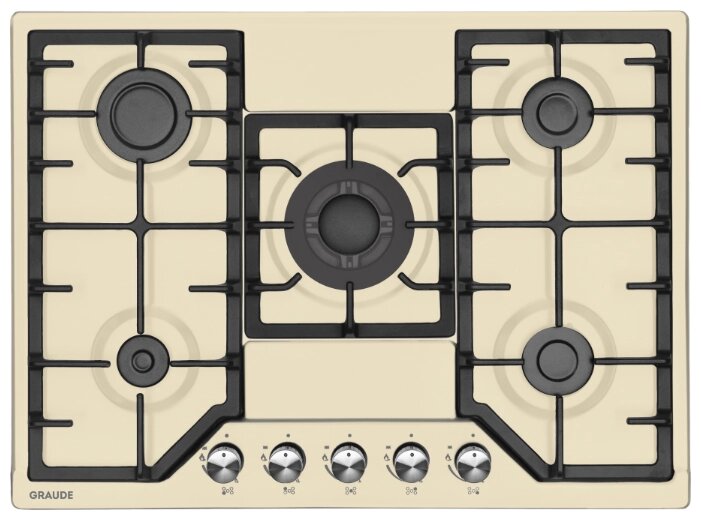 Газовая варочная панель GRAUDE GS 70.1 CM от компании MetSnab - фото 1