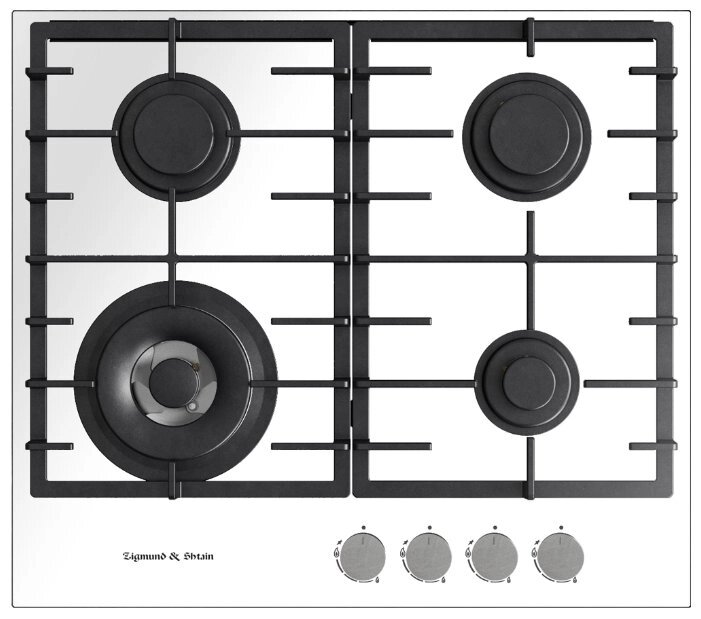 Газовая варочная панель Zigmund  Shtain MN 165.61 W от компании MetSnab - фото 1