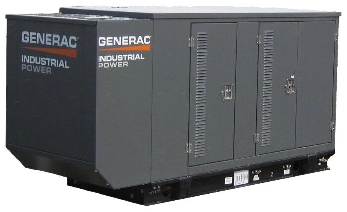 Газовый генератор Generac SG56/PG50 в кожухе (50000 Вт) от компании MetSnab - фото 1