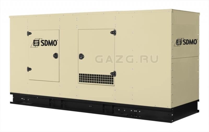 Газовый генератор SDMO GZ125 в кожухе от компании MetSnab - фото 1