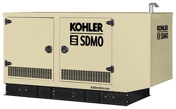 Газовый генератор SDMO GZ40 в кожухе от компании MetSnab - фото 1