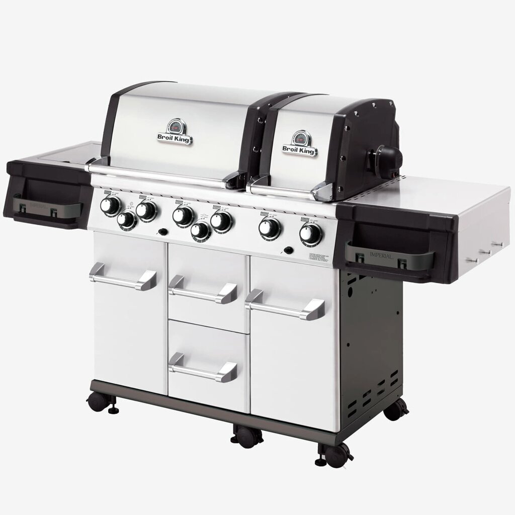 Газовый гриль Broil King Imperial S690XL, нерж. сталь от компании MetSnab - фото 1