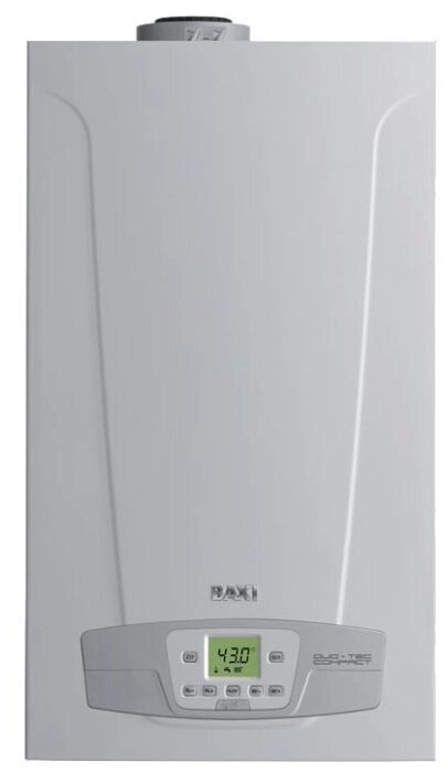 Газовый котел BAXI Duo-tec Compact 28 28 кВт двухконтурный от компании MetSnab - фото 1