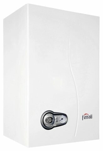 Газовый котел Ferroli Bluehelix 25 K 50 24.5 кВт двухконтурный от компании MetSnab - фото 1