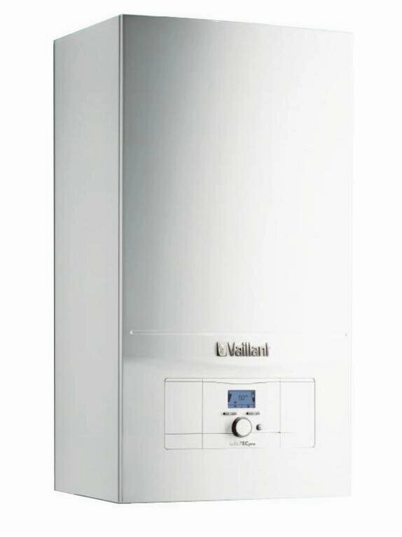 Газовый котел Vaillant turboTEC pro VUW 242/5-3 настенный с контуром ГВС (двухконтурный) закрытая камера (турбированный) от компании MetSnab - фото 1