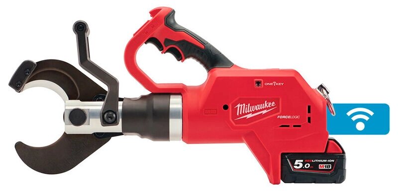 Гидравлический подземный кабелерез Milwaukee M18 HCC75-502C от компании MetSnab - фото 1