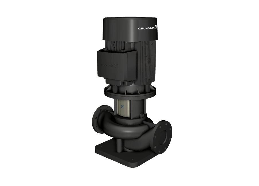 Grundfos TP 100-310/2 A-F-A-BQQE-OX1 Вертикальный центробежный насос от компании MetSnab - фото 1