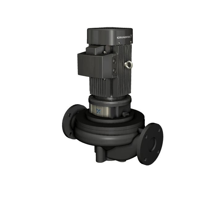 Grundfos TP 65-130/4 A-F-A-BQQE-HX3 Вертикальный центробежный насос от компании MetSnab - фото 1