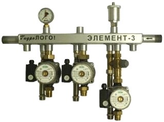 Группа быстрого монтажа Гидролого Элемент-3 (3р) от компании MetSnab - фото 1