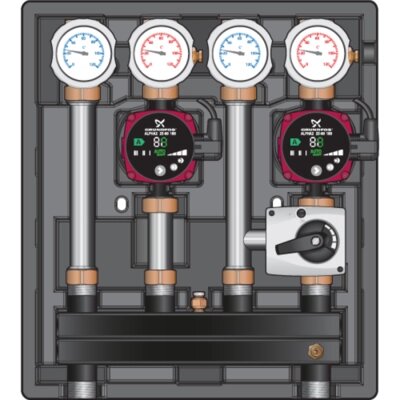 Группа быстрого монтажа Meibes Насосно-смесительный модуль Kombimix UK_MKST_Alpha 2L 15-60 ME 26102.10 от компании MetSnab - фото 1