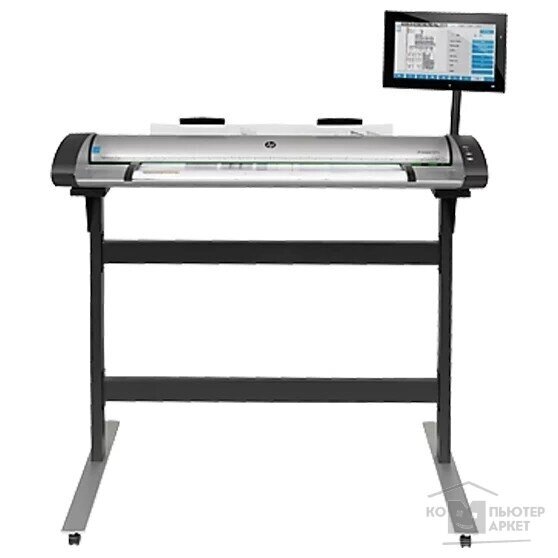 Hp Designjet SD Pro Scanner CIS, 44quot; 1118 mm, Цвет 200 dpi -150мм сек, ЧБ 200 dpi -330мм сек, толщина до 2мм, 4Gb, от компании MetSnab - фото 1