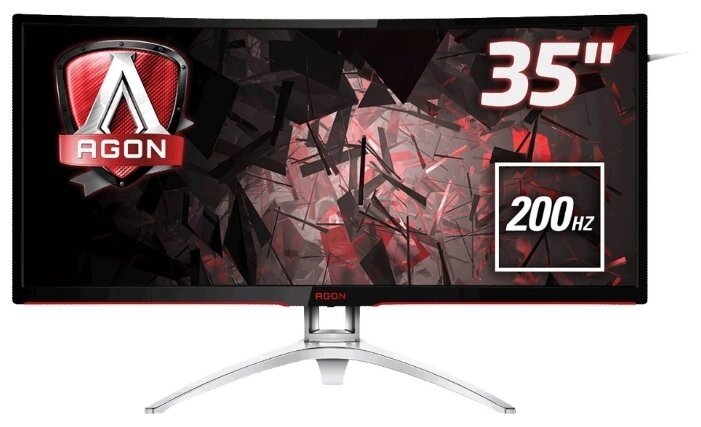 Игровой монитор AOC AGON AG352QCX 35quot;, Black-Silver (AG352QCX) от компании MetSnab - фото 1