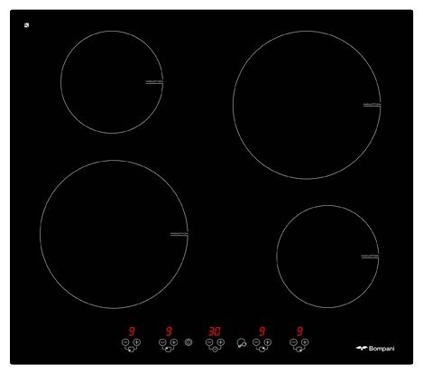 Индукционная варочная панель Bompani BO 364 AA/E от компании MetSnab - фото 1