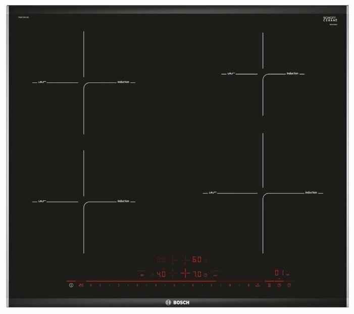 Индукционная варочная панель Bosch PIE675DC1E от компании MetSnab - фото 1