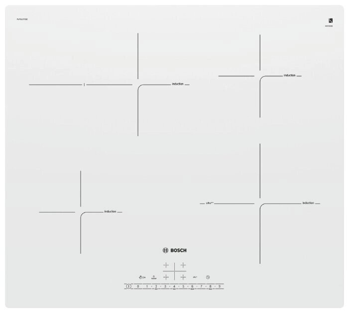 Индукционная варочная панель Bosch PUF612FC5E от компании MetSnab - фото 1