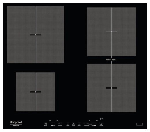 Индукционная варочная панель Hotpoint-Ariston KIA 641 B C от компании MetSnab - фото 1