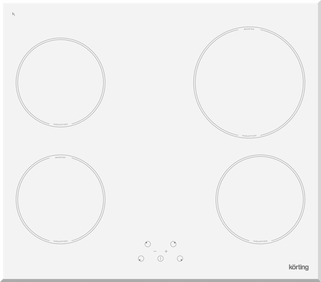 Индукционная варочная панель Korting HI 64021 BW от компании MetSnab - фото 1