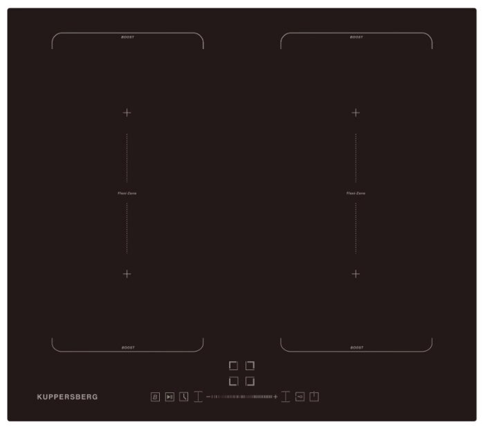 Индукционная варочная панель Kuppersberg ICS 624 от компании MetSnab - фото 1