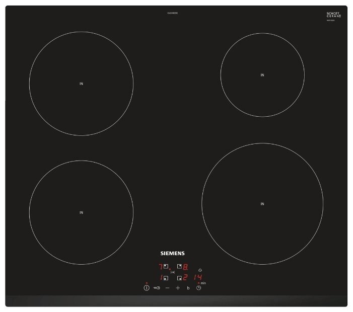 Индукционная варочная панель Siemens EU631BEB1E от компании MetSnab - фото 1