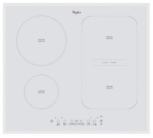 Индукционная варочная панель Whirlpool ACM 808 BA WH от компании MetSnab - фото 1