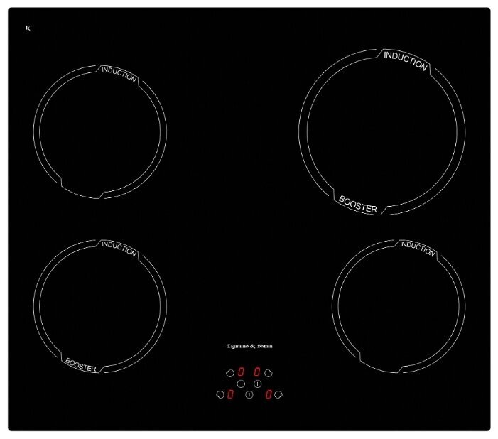 Индукционная варочная панель Zigmund  Shtain CIS 299.60 BX от компании MetSnab - фото 1