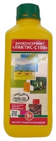 Институт Крымагротехнологий Биоконсервант Лактис С-100 для силосования 1 л от компании MetSnab - фото 1