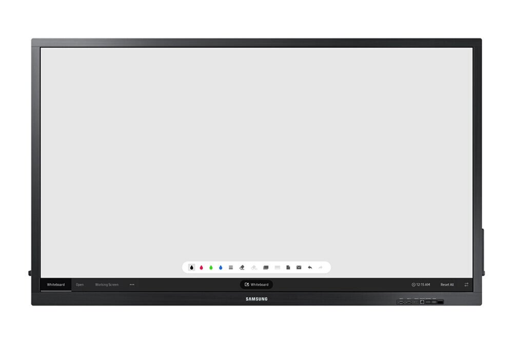 Интерактивная ЖК панель Samsung QB75N-W (сенсорный) от компании MetSnab - фото 1