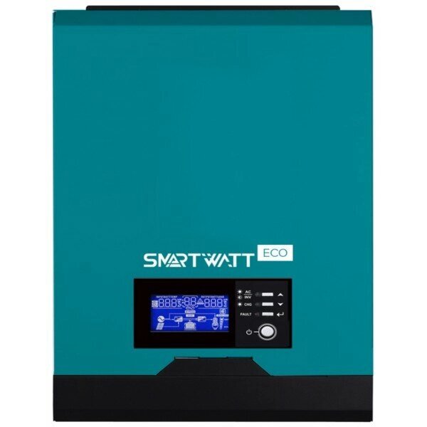 Инвертор гибридный SmartWatt eco 5K 48V 80A MPPT от компании MetSnab - фото 1