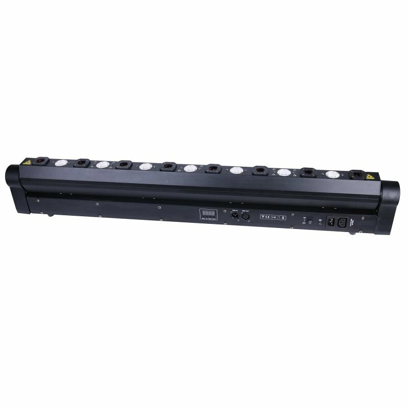 INVOLIGHT LEDBAR508R - моторизованная LED панель, 7 x 3 вт амбер, лазер красный 8 х 500мВт от компании MetSnab - фото 1