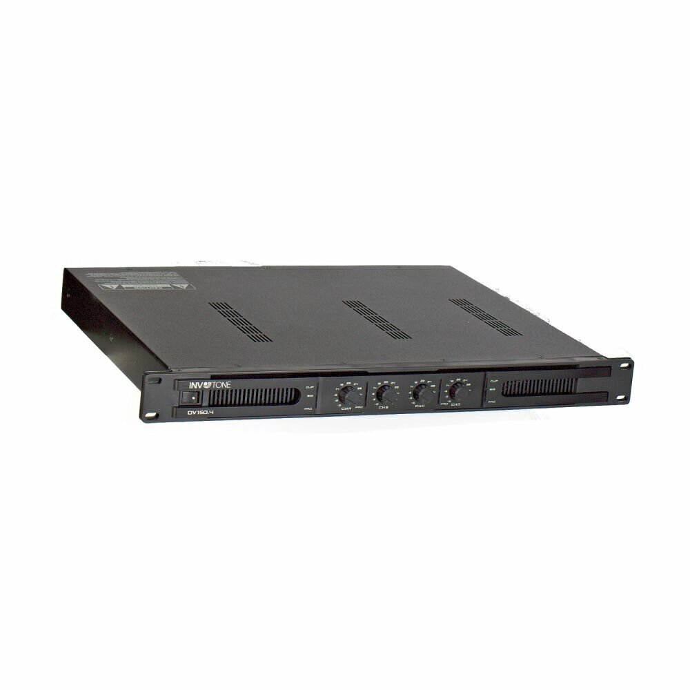 INVOTONE DV150.4 - четырехканальный усилитель мощности 70/100 V от компании MetSnab - фото 1