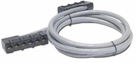 Кабель APC DDCC5E-045 CAT5e UTP CMR Gray, 6xRJ-45 Jack to 6xRJ-45 Jack, 45ft (13,7m) от компании MetSnab - фото 1