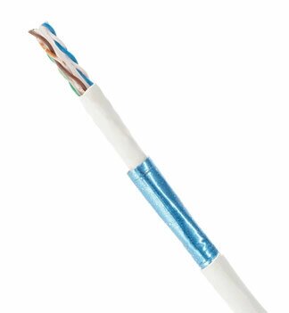 Кабель информационный Panduit PUZ6ASD04BU-EG кат. 6А U/UTP не экранированный 4X2X26AWG LSZH внутренний 305м синий от компании MetSnab - фото 1