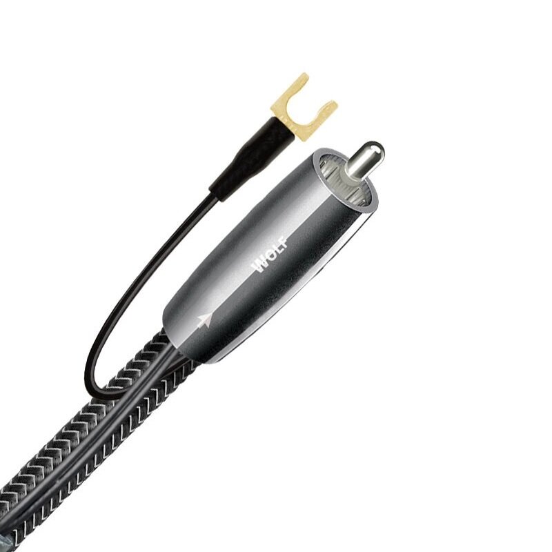 Кабели межблочные аудио Audioquest Wolf RCA-RCA Braid, 12.0 м от компании MetSnab - фото 1