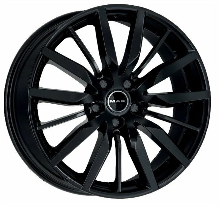 Колесный диск Mak Barbury 8.5x20/5x120 D72.6 ET47 Gloss Black от компании MetSnab - фото 1