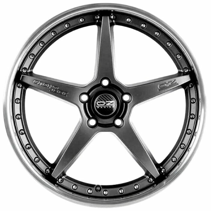 Колесный диск OZ Racing Crono III 10x19/5x112 D79 ET30 Matt Graphite от компании MetSnab - фото 1