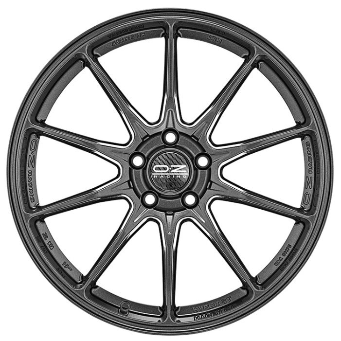 Колесный диск OZ Racing Hyper GT HLT 10/20 5*110 ET41 DIA65.06 Star Graphite от компании MetSnab - фото 1