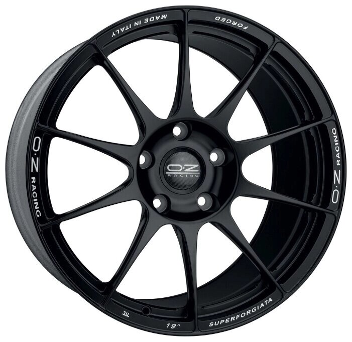 Колесный диск OZ Racing Superforgiata 9x19/5x114 D67.1 ET40 Matt Black от компании MetSnab - фото 1