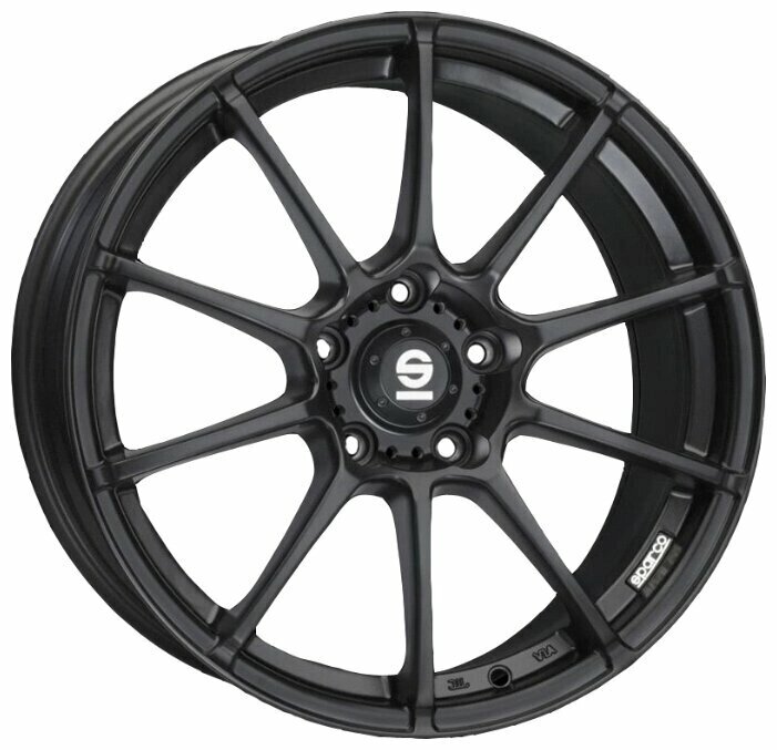 Колесный диск Sparco Wheels Assetto Gara 8x18/5x100 D63.3 ET48 Matt Black от компании MetSnab - фото 1